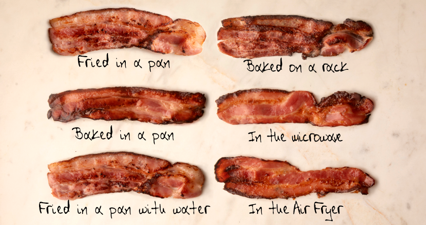 Cooking Crash Test: The best and crispiest bacon